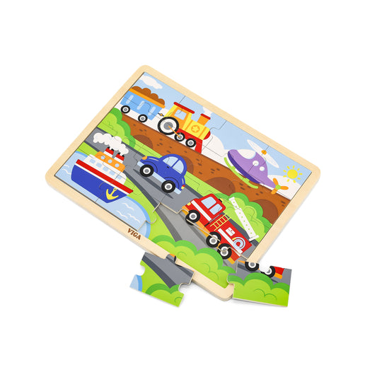 Viga 51456 Puzzle egy párnán 16 darabos - szállítás