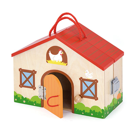 Viga 51618 Bőröndbe csomagolt szett - farm